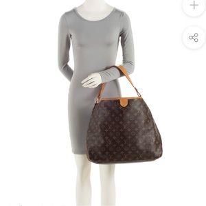Louis Vuitton Monogram Canvas Delightful MM Shoulder Bag